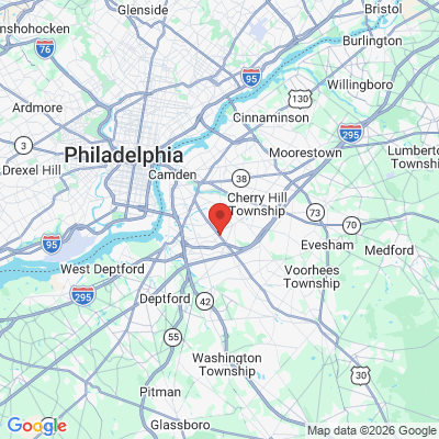 Map to  office in Haddon Heights, NJ