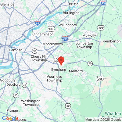 Map to  office in Marlton, NJ