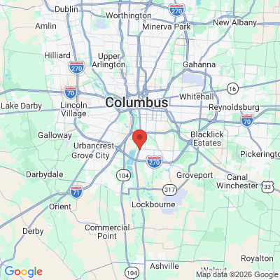 Map to  office in Columbus, OH
