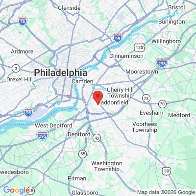 Map to  office in Audubon, NJ