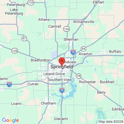 Map to  office in Springfield, IL