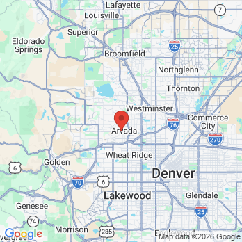 Map to Winter Dental office in Arvada, CO