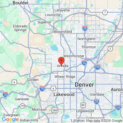 Map to Generations Family and Cosmetic Dentistry office in Arvada, CO