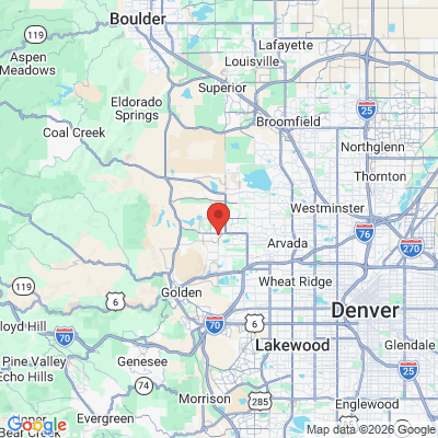 Map to  office in Arvada, CO