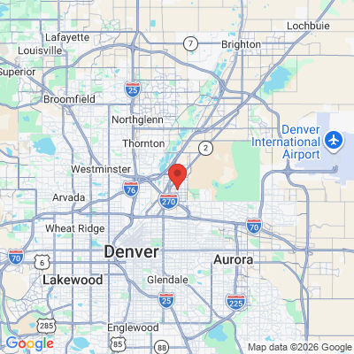 Map to  office in Commerce City, CO