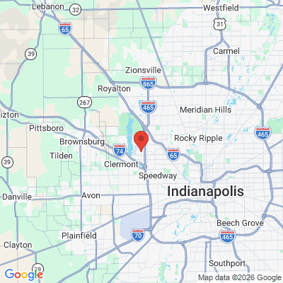 Map to  office in Indianapolis, IN