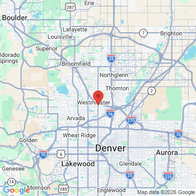 Map to  office in Westminster, CO