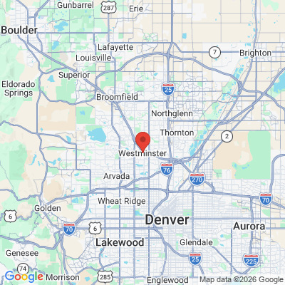 Map to  office in Westminster, CO