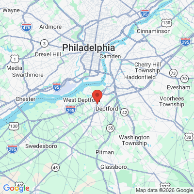 Map to  office in Woodbury, NJ