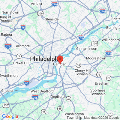 Map to  office in Camden, NJ