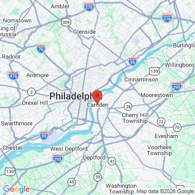 Map to  office in Camden, NJ