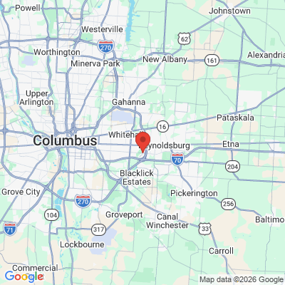 Map to  office in Columbus, OH