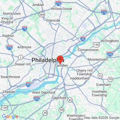 Map to  office in Camden, NJ