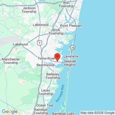 Map to  office in Toms River, NJ