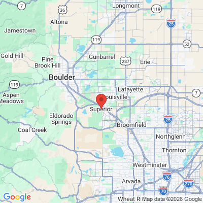 Map to  office in Superior, CO