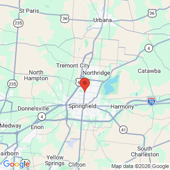 Map to HOMETOWN DDS, Dr. Tanisha Moore office in Springfield, OH