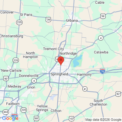Map to HOMETOWN DDS, Dr. Tanisha Moore office in Springfield, OH