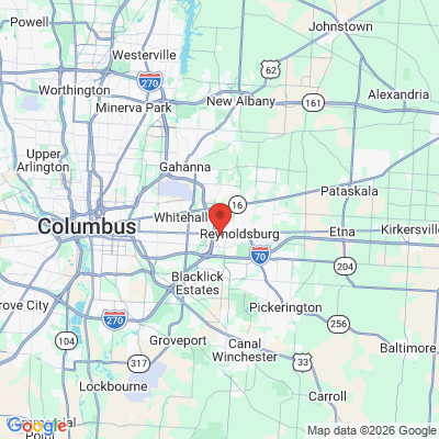 Map to  office in Columbus, OH