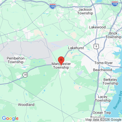 Map to  office in Manchester, NJ