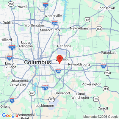 Map to  office in Columbus, OH