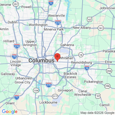 Map to  office in Columbus, OH