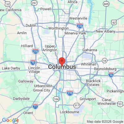 Map to  office in Columbus, OH