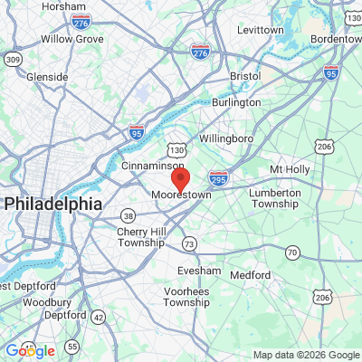 Map to  office in Moorestown, NJ