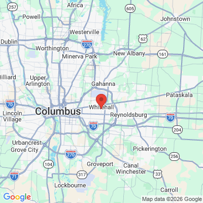 Map to  office in Whitehall, OH