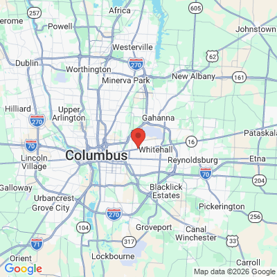 Map to  office in Columbus, OH