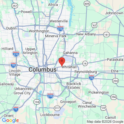 Map to  office in Columbus, OH