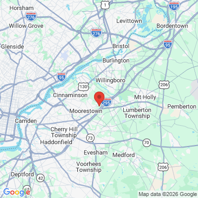 Map to  office in Moorestown, NJ