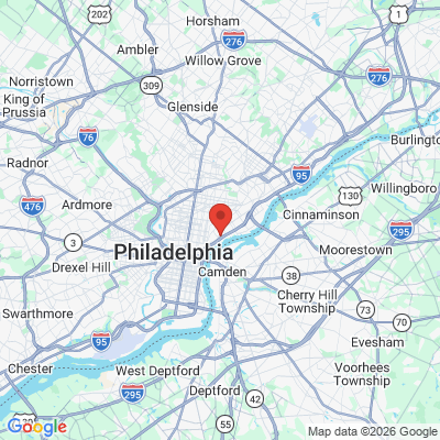 Map to  office in Philadelphia, PA