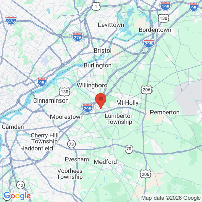 Map to  office in Mount Laurel, NJ