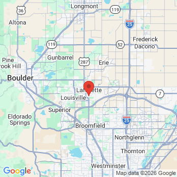 Map to Life Dentistry  office in Lafayette, CO