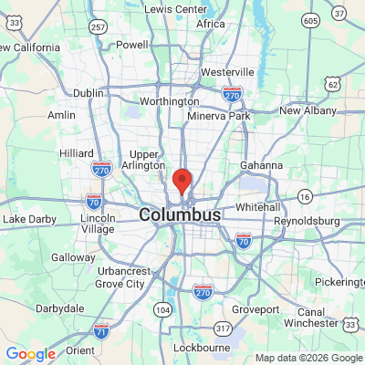 Map to  office in Columbus, OH