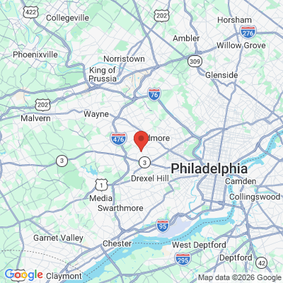 Map to  office in Havertown, PA