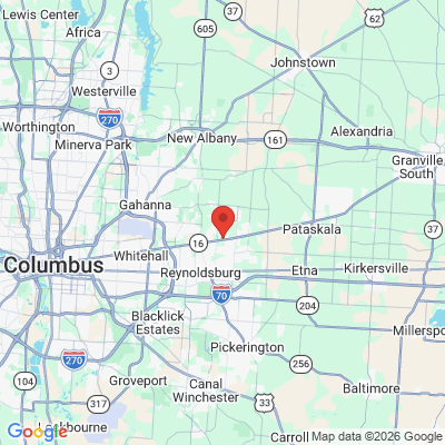 Map to  office in Reynoldsburg, OH