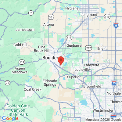 Map to  office in Boulder, CO