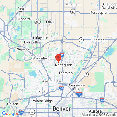 Map to  office in Westminster, CO