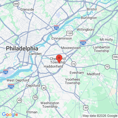 Map to  office in Cherry Hill, NJ