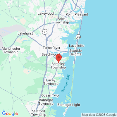Map to  office in Bayville, NJ