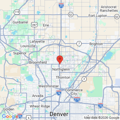 Map to  office in Northglenn, CO