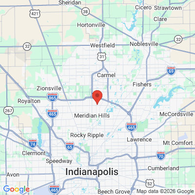 Map to  office in Indianapolis, IN