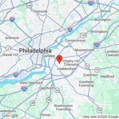 Map to  office in Westmont, NJ