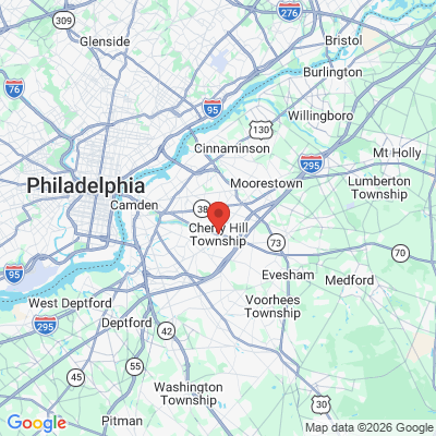 Map to  office in Cherry Hill, NJ