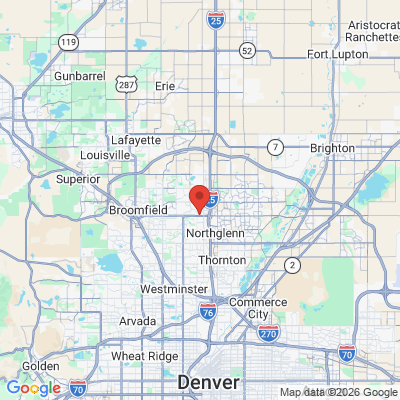 Map to  office in Westminster, CO