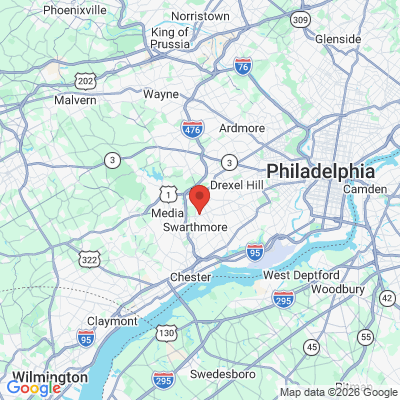 Map to  office in Springfield, PA