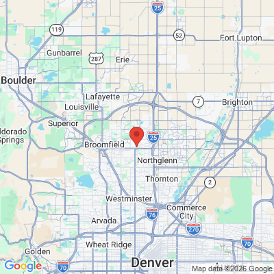 Map to  office in Westminster, CO