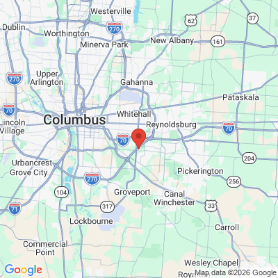 Map to  office in Columbus, OH