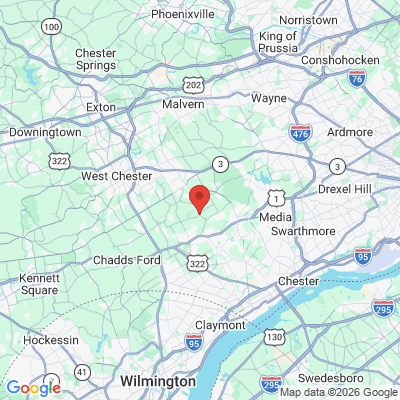 Map to  office in Glen Mills, PA